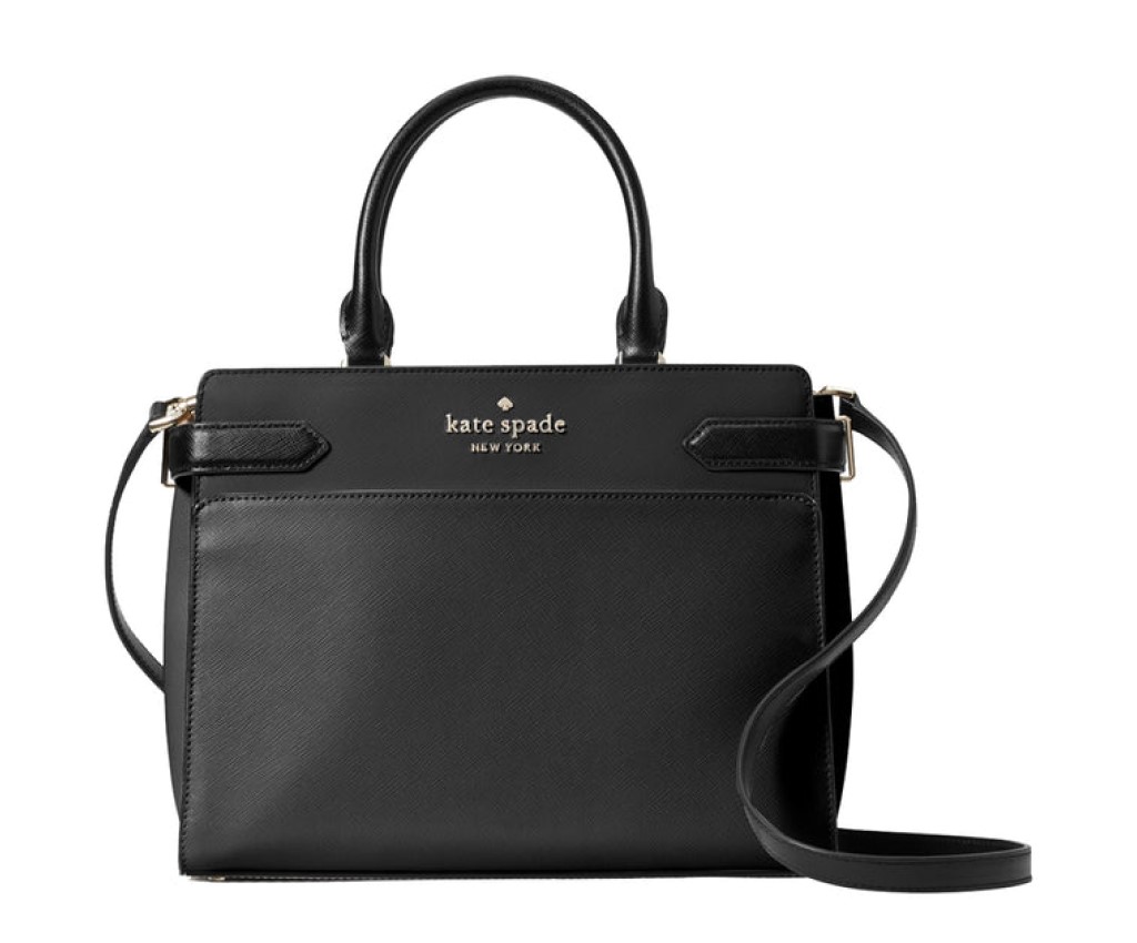 Staci Medium Satchel (Black)